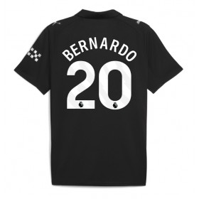 Manchester City Bernardo Silva #20 Borta Kläder 2025-26 Kortärmad